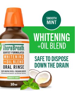 Whitening + Oil Blend Oral Rinse – Smooth Mint